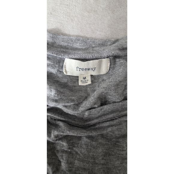 Freeway Stretch Medium Gray Dress Bodycon - Picture 3 of 9